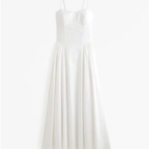 Abercrombie & Fitch White Bridal Gown